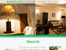 Tablet Screenshot of ekko-apartments.com